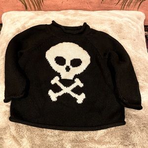 Baby Gap Skull Sweater Size 6-12 months
